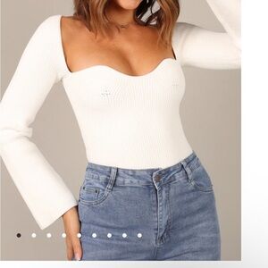 Petal and pup aquerelle knit sweater